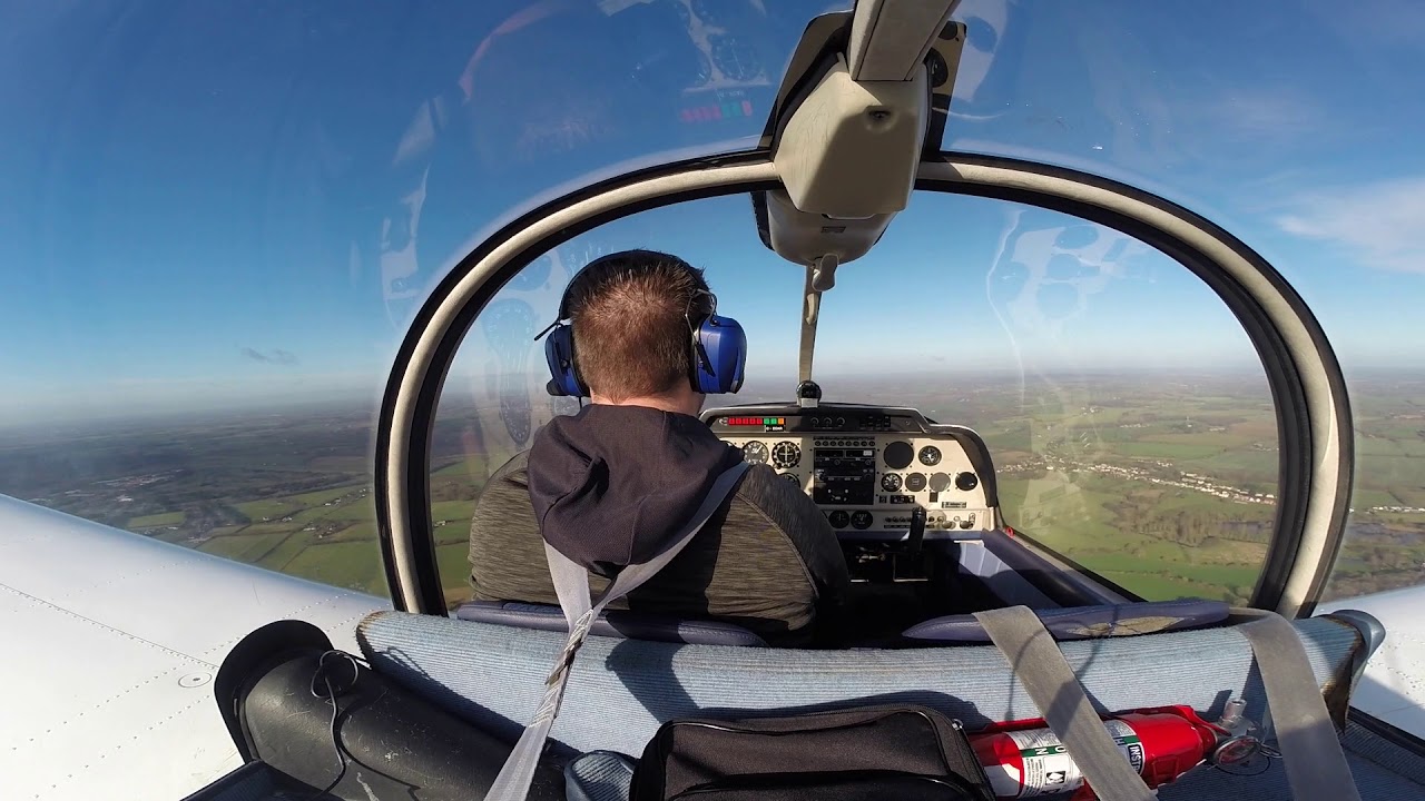 Flying solo Earls colne airfield, My first consolidation solo YouTube
