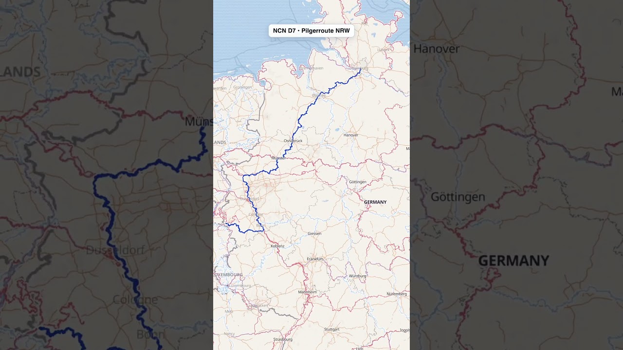 ドイツのサイクリングマップ ドイツのサイクリングマップ CYCLING MAP（サイクリングマップ