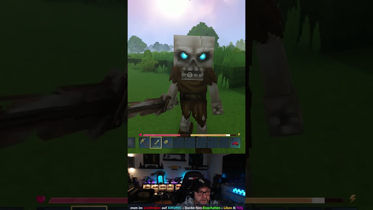 Hytale 🌿 Unser erstes Monster... ein Skelett ..