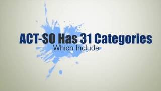 ACT-SO Columbia Competition Categories