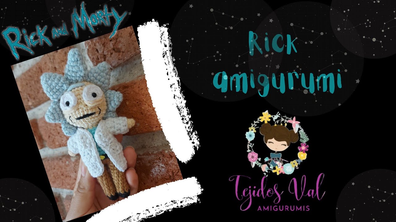 Rick amigurumi|| Paso a paso || Rick & Morty