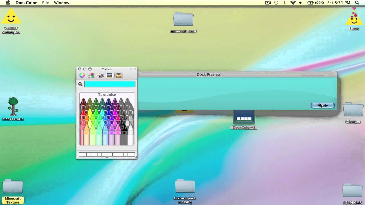 How to Change the Dock Color- Mac