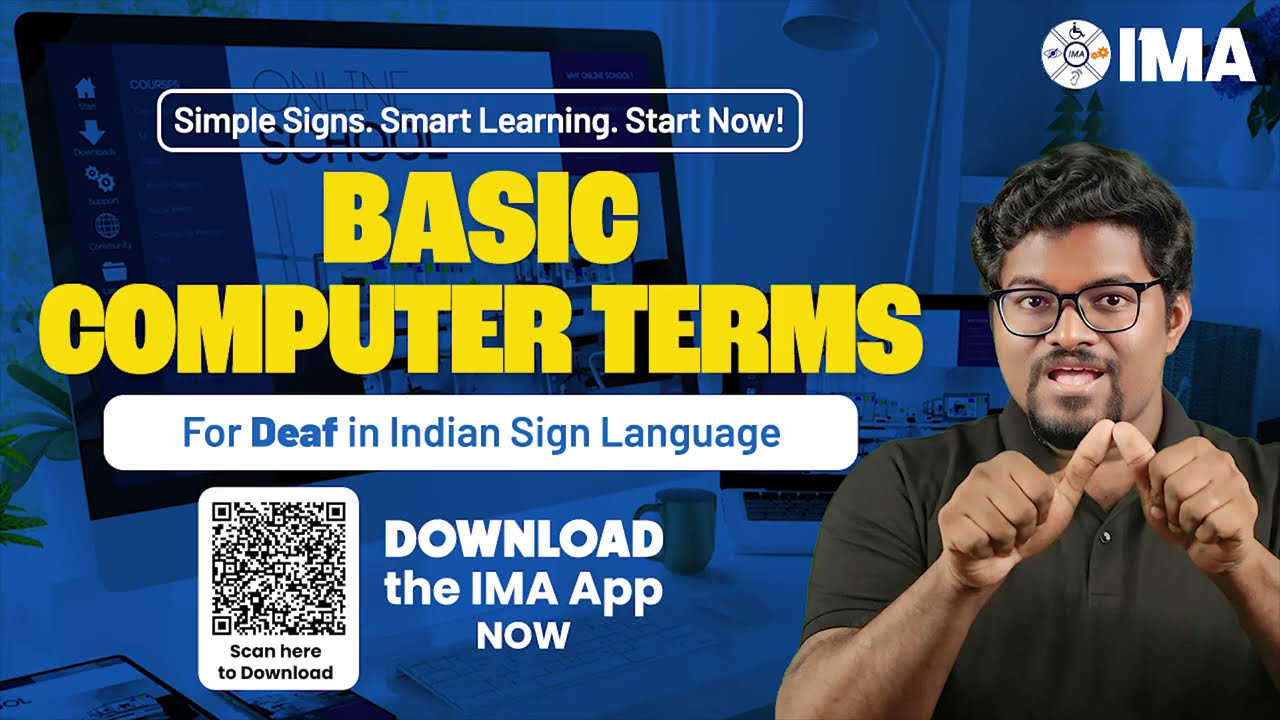 What is a Password? | Basic Computer Terms in Indian Sign Language | For Deaf Learners