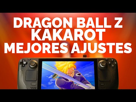 ¡Dragon Ball Z Kakarot es una maravilla en la Steam Deck! Mejores settings ☁️