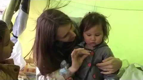 Touching Toddler Reaction Captured on Camera