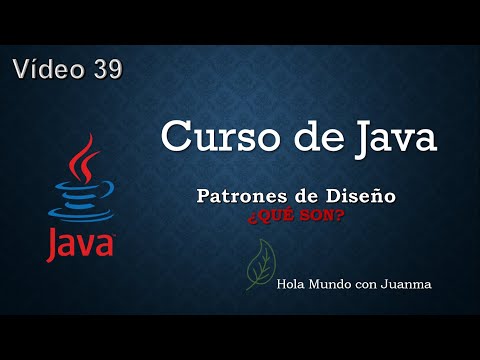 Curso Java. Patrones de Diseño en Java.
