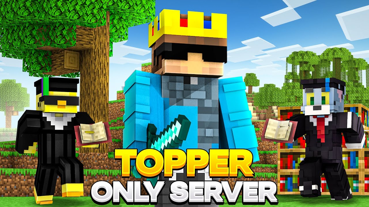 How I Saved this 'TOPPER ONLY' Minecraft Server!
