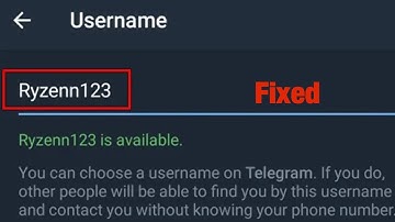 How To Add Username On Telegram