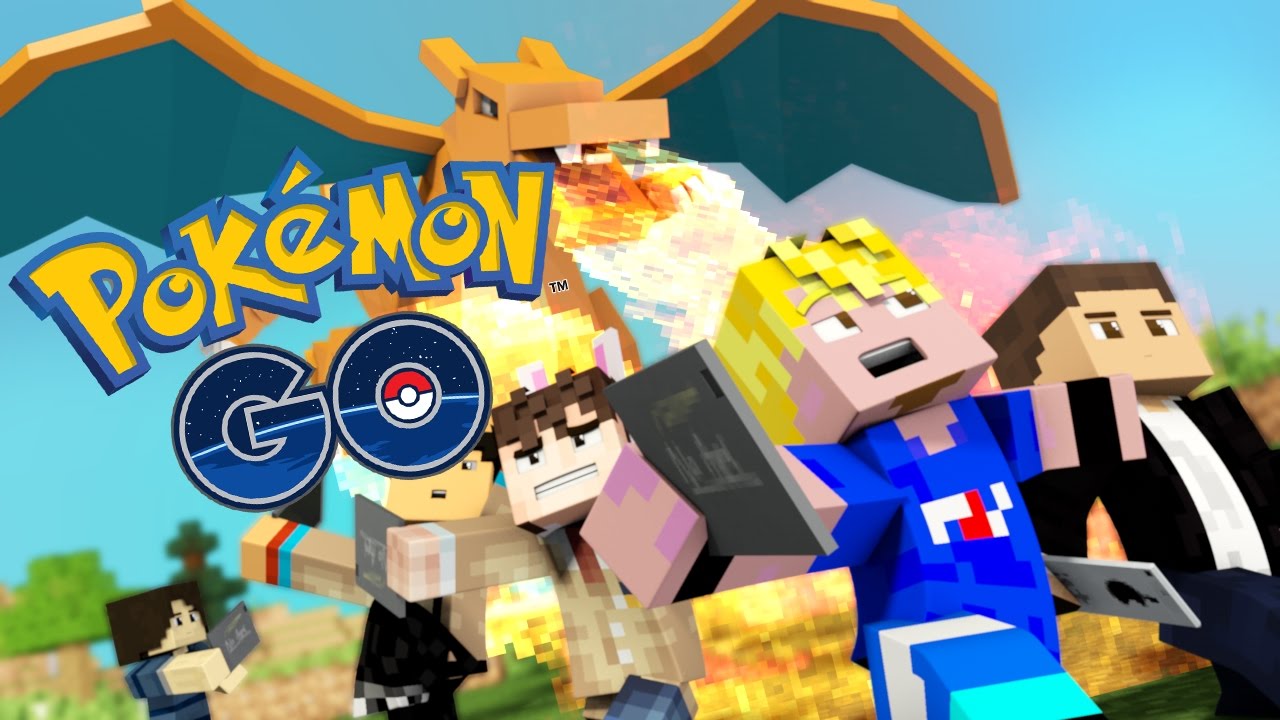 Pokemon Go Parody Minecraft Animation Fredisaalanimations Youtube