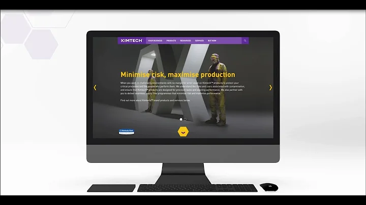 Kimtech New Web Portal - Presentation