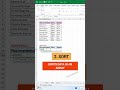 🔥 Most Useful Excel Formulas for Every User #focusinguide #shorts