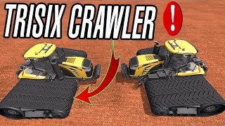 Farming Simulator 17: TRISIX CRAWLER !! FANTASTIC CHALLENGER TRACTOR MOD!! screenshot 3