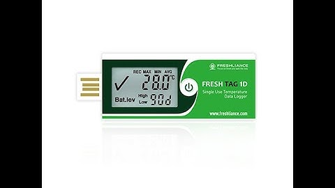 How to make configuration for the temperature datalogger