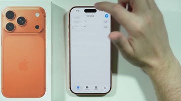 iPhone 17 Pro/Pro Max: Voicemailbegroeting instellen