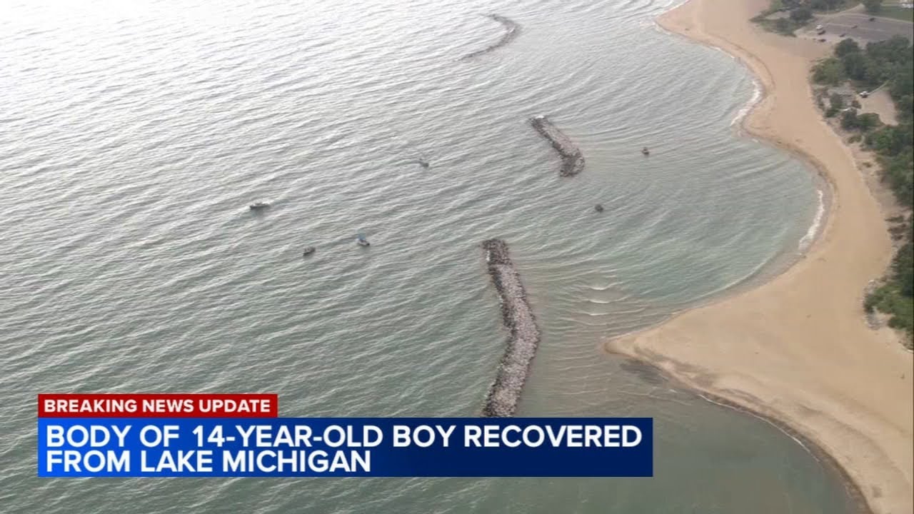 Body of missing teen found in Lake Michigan, officials say - YouTube