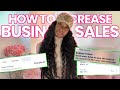 How to increase business sales  marketing strategies  boujee barbiee