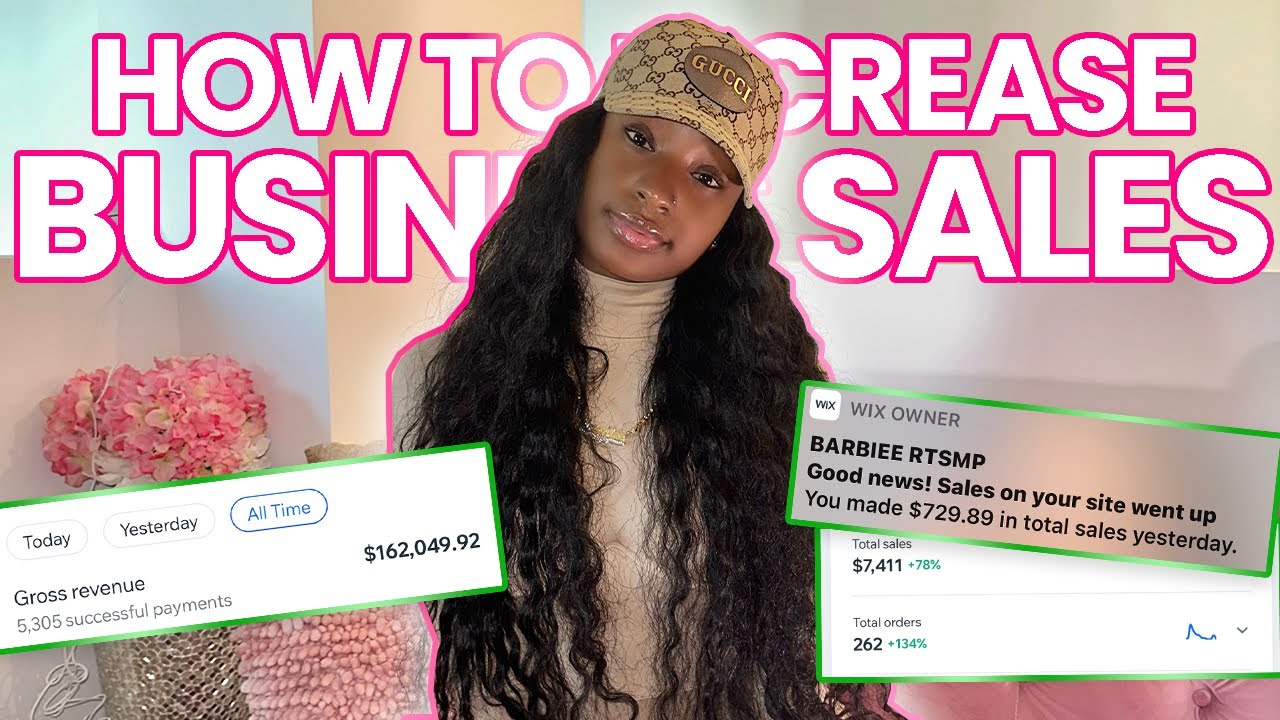 HOW TO INCREASE BUSINESS SALES + MARKETING STRATEGIES | Boujee Barbiee