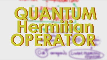 Hermitian Operator in Quantum Mechanics