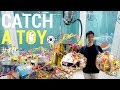 Trying to Clean out a Korea Claw Machine filled with Toys (인형뽑기) | Catch A Toy #40