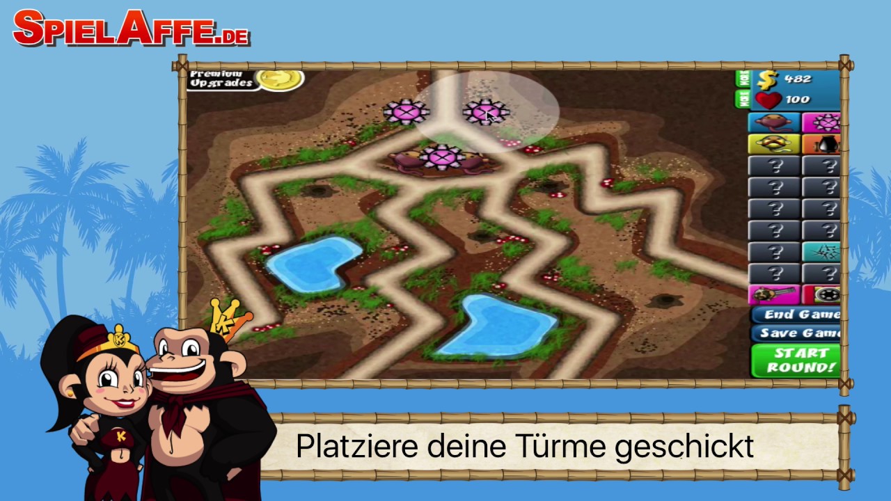 Bloons Turmverteidigung 4 - Trailer, Tipps und Tricks | SpielAffe.de ...