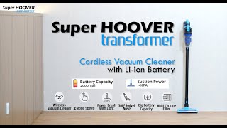Bolde Super Hoover Transformer - Robotic Wireless Vacuum Cleaner