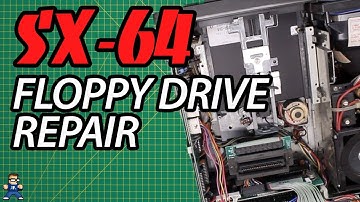 Commodore SX-64 1541 Floppy Drive Repair