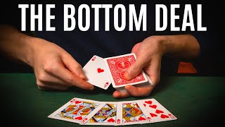 How to Cheat at Cards: The Bottom Deal