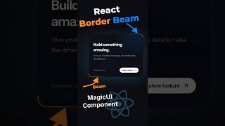 React Border Beams Animation | #coding #css #webdevelopment #javascript #frontend #reactjs