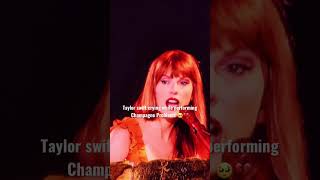 Taylor swift crying while performing champagne problems 🥺 | #taylorswift #joealwyn