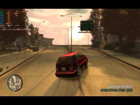 Grand Theft Auto IV | AMD Phenom II X3 720 | GTX 1050 | Custom Settings