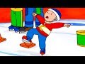 Caillou goes Ice Skating | Caillou Cartoon