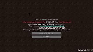 legitimatly getting false banned on hypixel