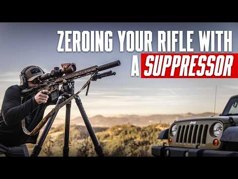 How to Zero Your Rifle With a Suppressor (Step-by-Step)