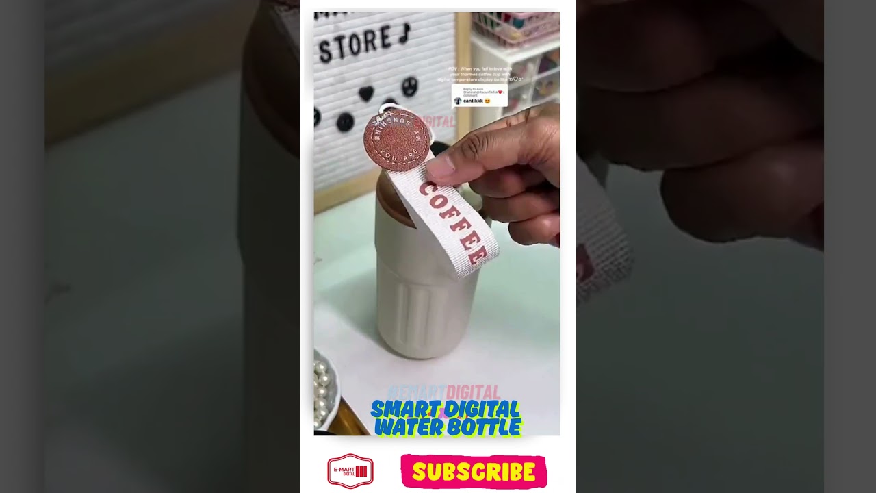 Dm Us 🔔Smart Digital Water Bottle How to Use❓ ( # 975)