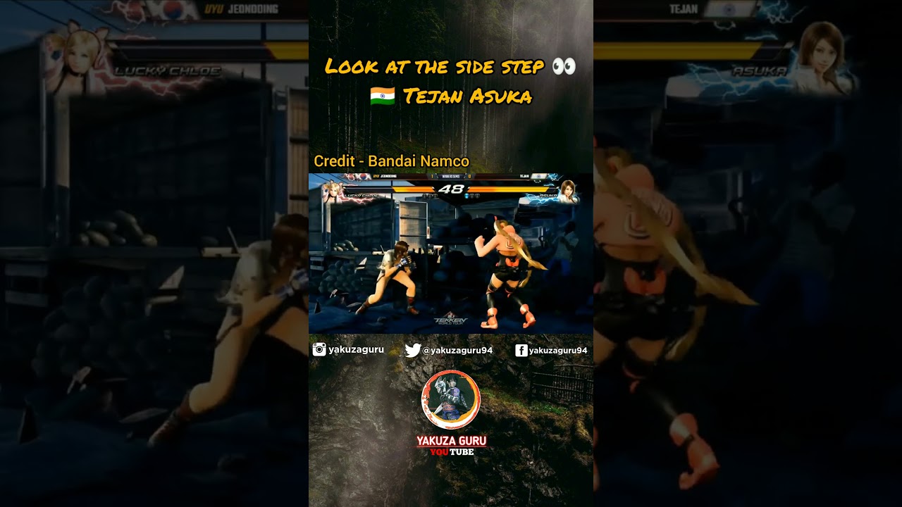 Tekken 7 | Look at the side step 🇮🇳 Tejan Asuka