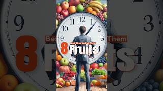 8 Fruits And The Best Time To The  Eat Them 🍑🍓 #healthtips #fruits #health Resimi