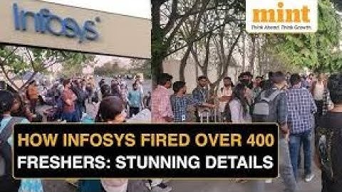 HOW IINFOSYS FIRED OVER 400 FRESHERS? STUNNING DETAILS #infosys