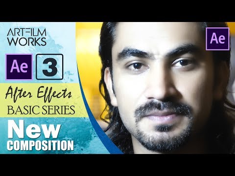 After Effects Basic Series For Beginners - Creating New Composition Tutorial - Hindi