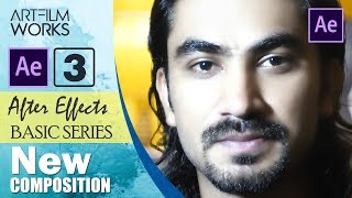 After Effects Basic Series For Beginners - Creating New Composition Tutorial - Hindi