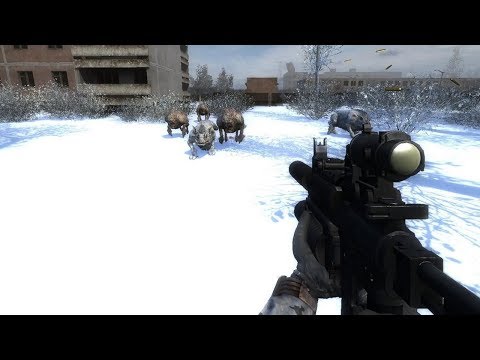  В STALKER НАСТУПИЛА ЗИМА - Зимний Снайпер - ЗА МОНОЛИТ! -  В STALKER НАСТУПИЛА ЗИМА - Зимний Снайпер - ЗА МОНОЛИТ!