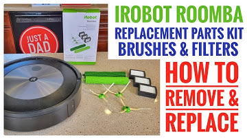 iRobot Roomba How to Remove Clean & Replace Filters, Rollers & Brushes  How To Reset Reminder