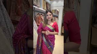 budget friendly itkaat saree by Al Hamd Benarashi
