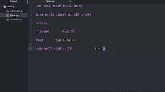 cursos/0010-aprenda-golang: Tipos de Dados Básicos da Linguagem Go / Golang (Aula Tutorial)