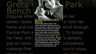 Greta Garbos Park Bench Disguise Ovlcg5Flamc 04 Score65 Unknown Actress Greta Garbo Smiling 1752