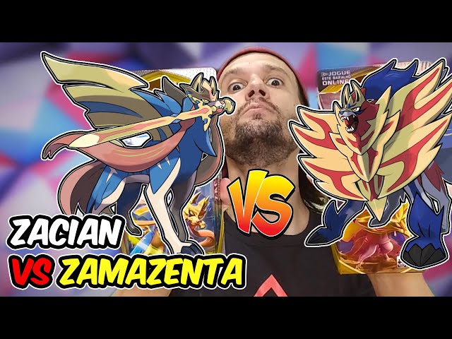 BATALHA DE DECK POKEMON COM TURBO ZACIAN V - BARALHO DE CARTA POKEMON TCG  (PTCGO)