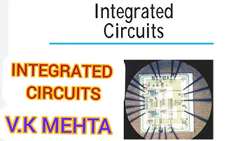 INTEGRATED CIRCUITS||MCQ DISCUSSION||V.K MEHTA||CHAPTER-23