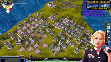 USA Super Weapon - Command & Conquer Generals Zero Hour - 1 vs 7 HARD Gameplay