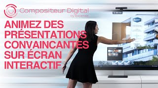 Compositeur Digital : animez des présentations convaincantes sur votre écran interactif Speechi