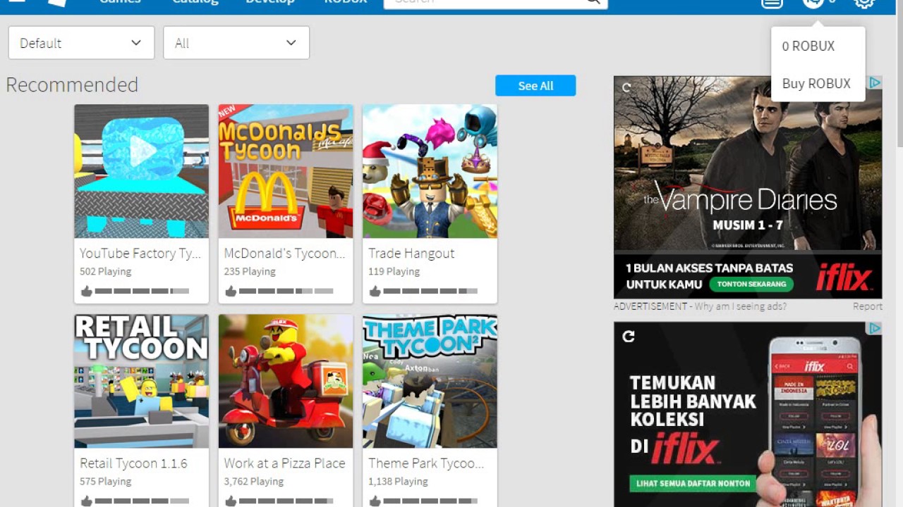 Cara Mendapatkan Robux Gratis Di Roblox 2018 Free Roblox Rich Girl Accounts List - cara dapat robux gratis di android 2020