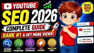 Details YouTube SEO 2026 Complete Guide | YouTube SEO Kaise Kare | Rank #1 & Get More Views News